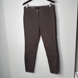 Ariat Olympia Knee Patch Breeches in Brown Women's Size 34 Long